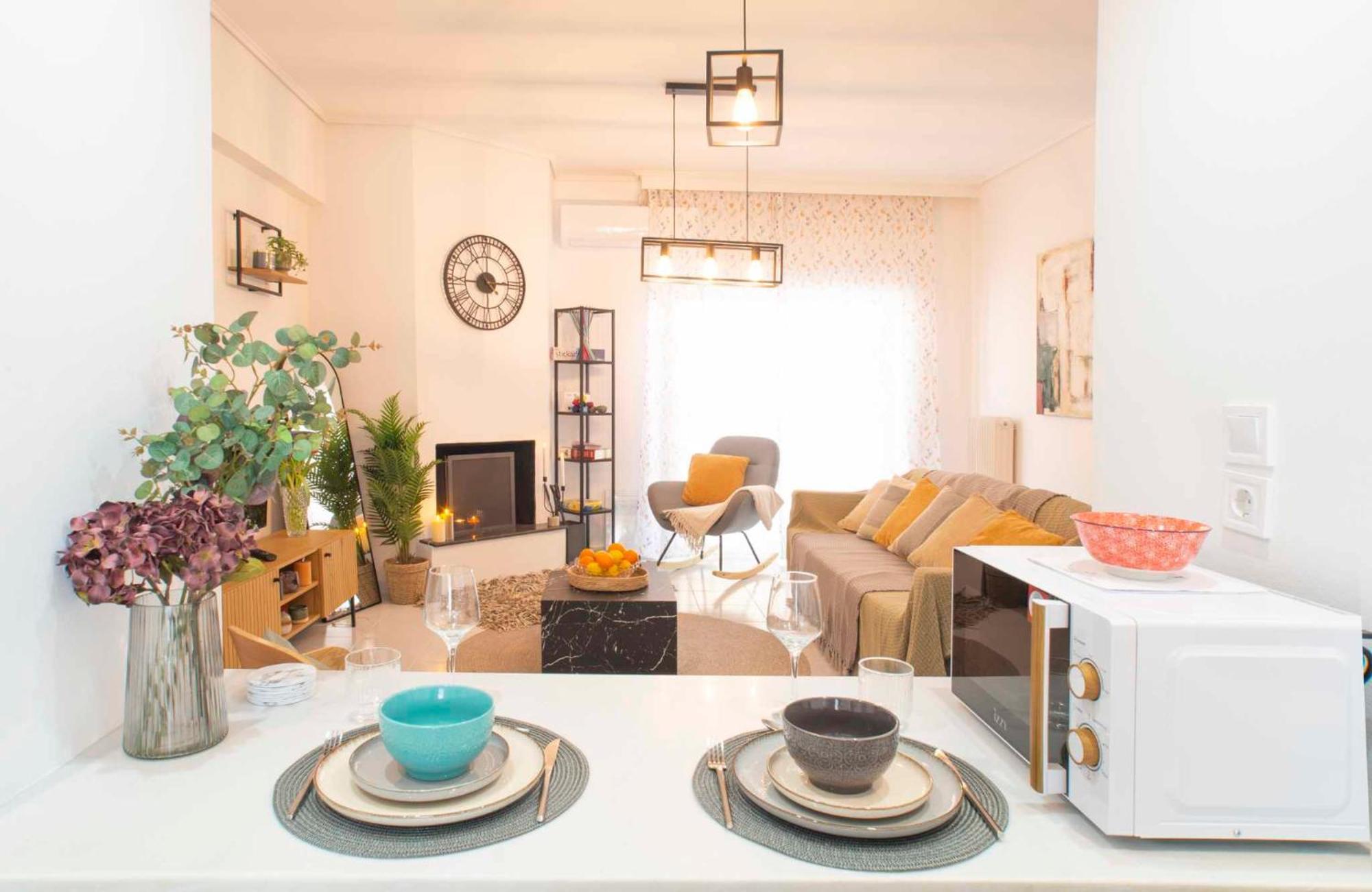 Top Floor Apartment In Chalkís エクステリア 写真