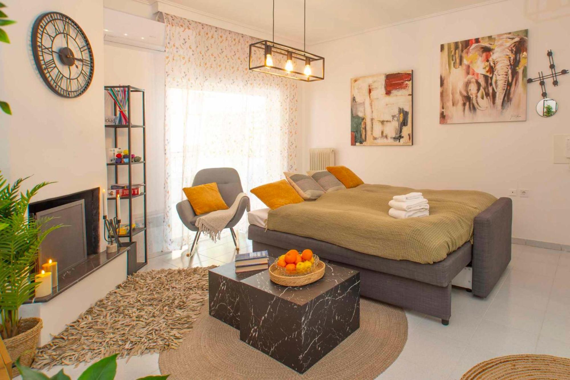 Top Floor Apartment In Chalkís エクステリア 写真