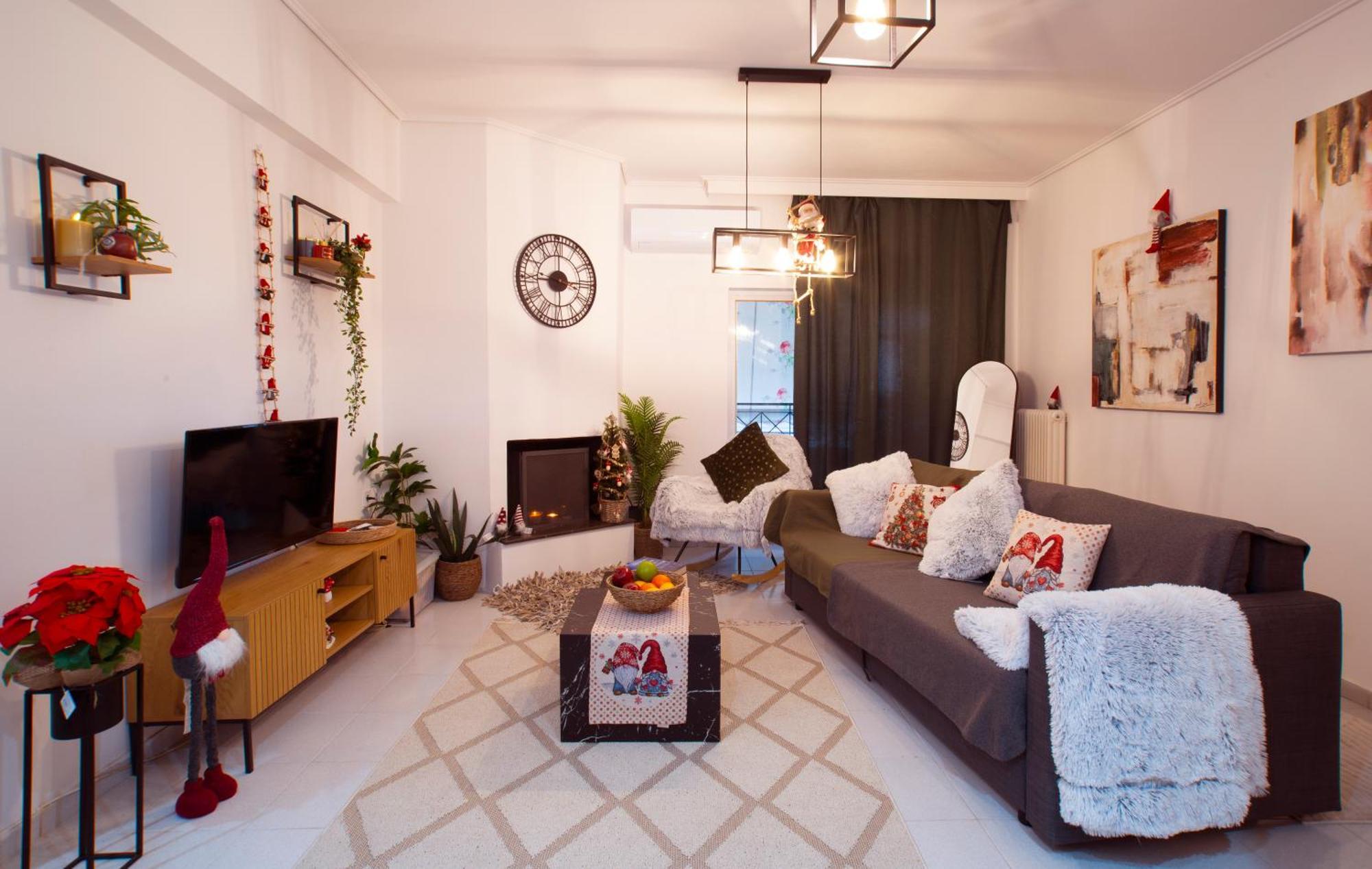 Top Floor Apartment In Chalkís エクステリア 写真